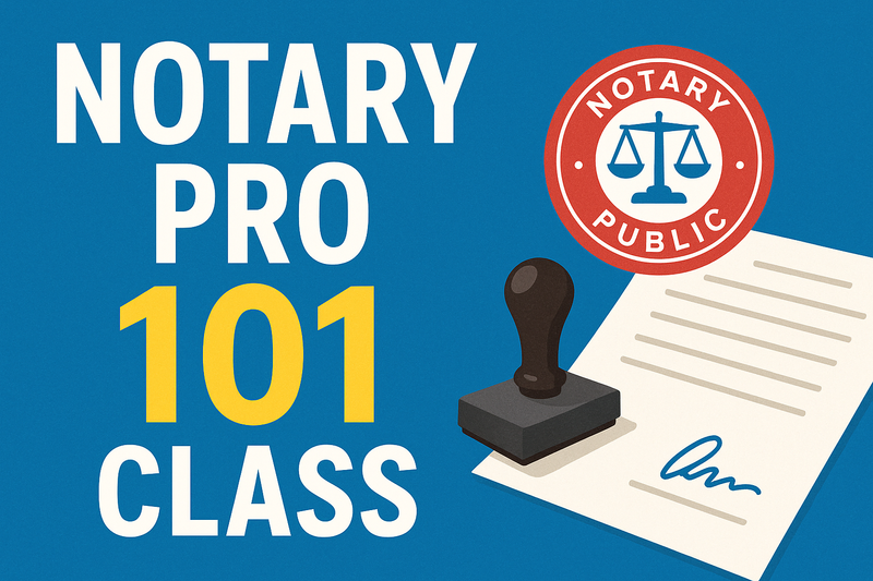 notary pro 101
