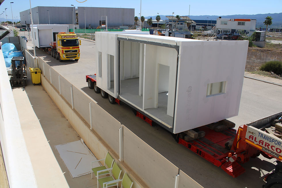 módulo pre-industrializado quickplack casas modulares murcia