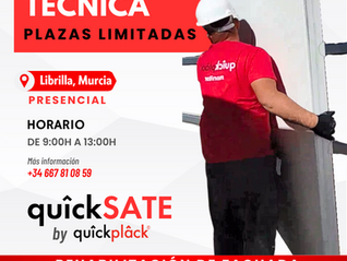 ¿TE HAS APUNTADO YA A NUESTRA FORMACIÓN QUICKSATE?