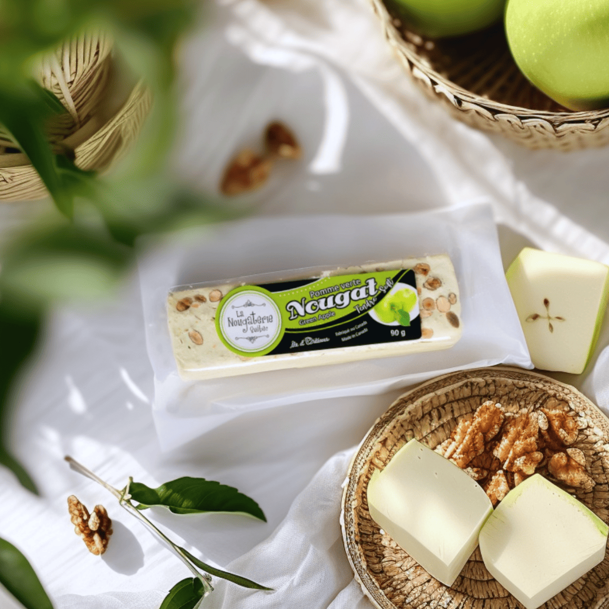 Nougat pomme verte