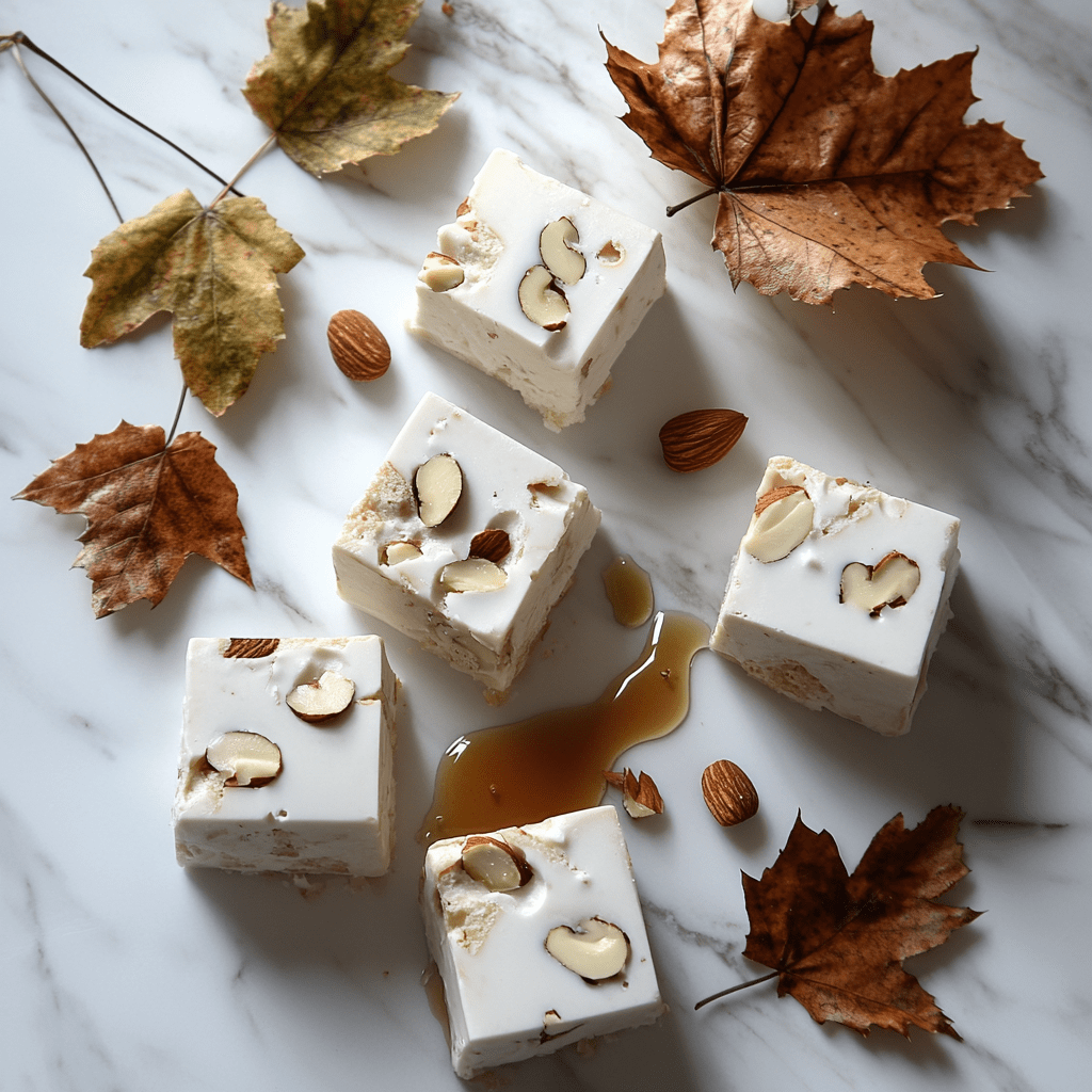 Nougat à l'érable