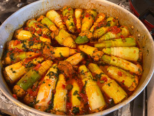 ׳חרוטי׳ כרשה ממולאים בדג טחון