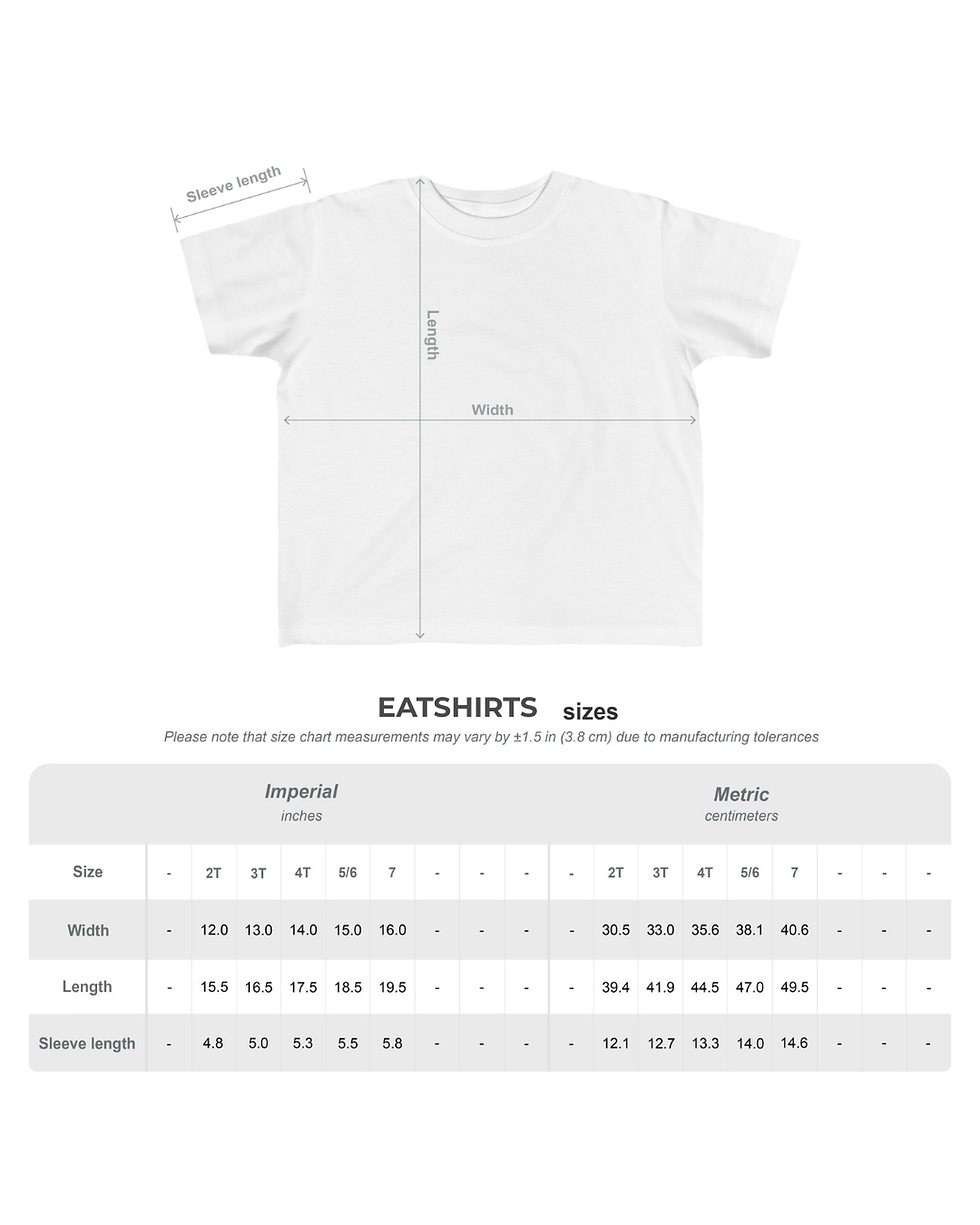 Thumbnail: Toddler EAT APPLES Long Sleeve T-Shirt