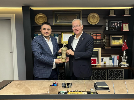 66. Hükümet ASHB Bakan Yardımcısı İsmail ERGÜNEŞ'e Ziyaret Gerçekleştirdik