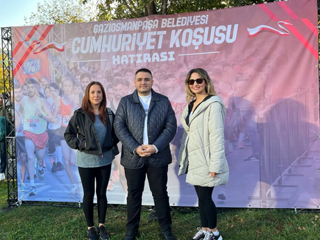 Gaziosmanpaşa Belediyesi'nin 29 Ekim Cumhuriyet Koşusu Etkinliğine Katıldık
