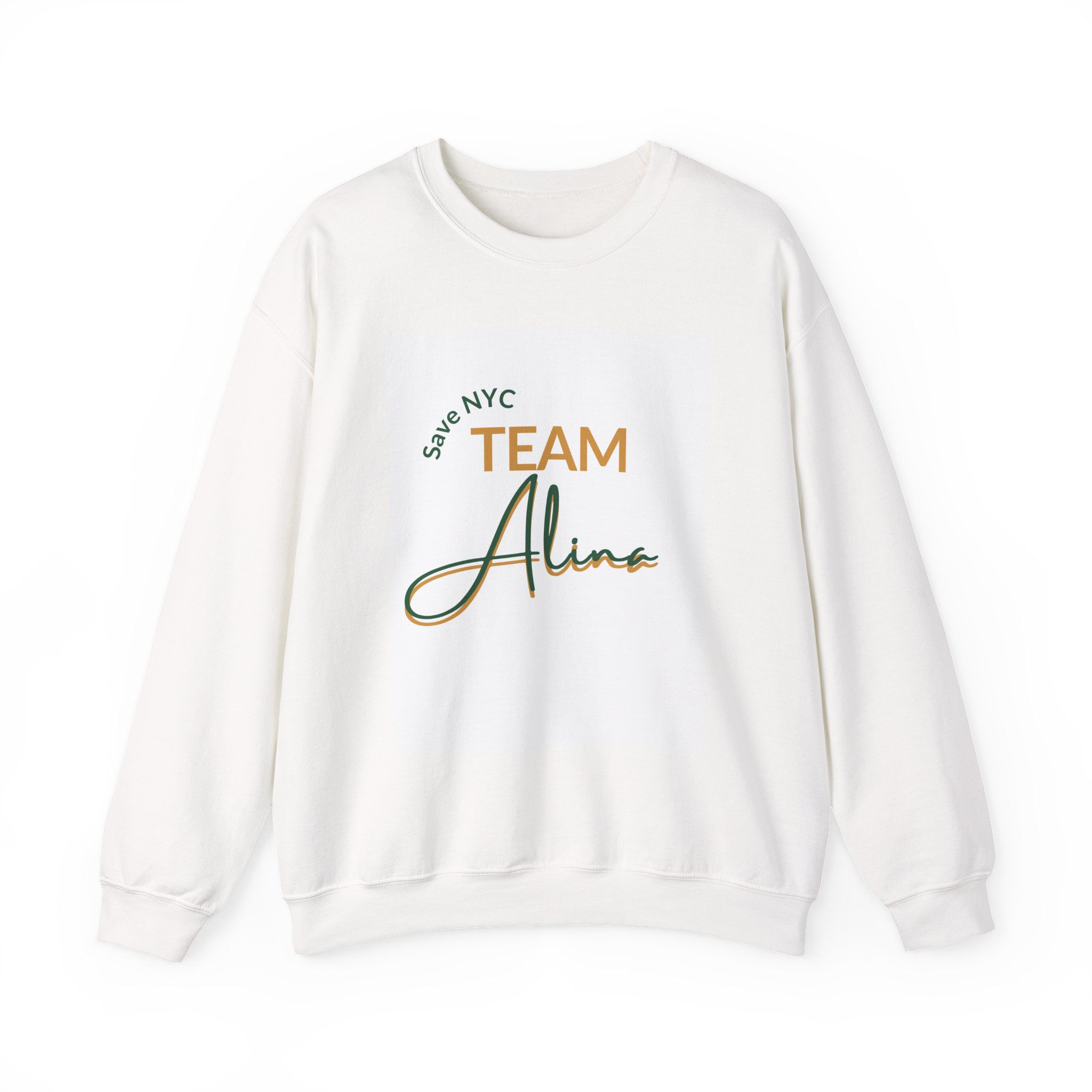Team Alina Crewneck Sweatshirt – Save NYC Supporter Pullover