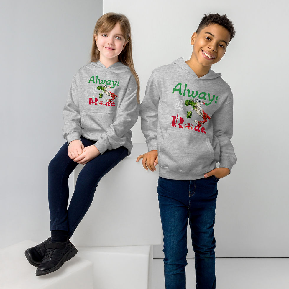 Thumbnail: Italy Boss Kids fleece hoodie