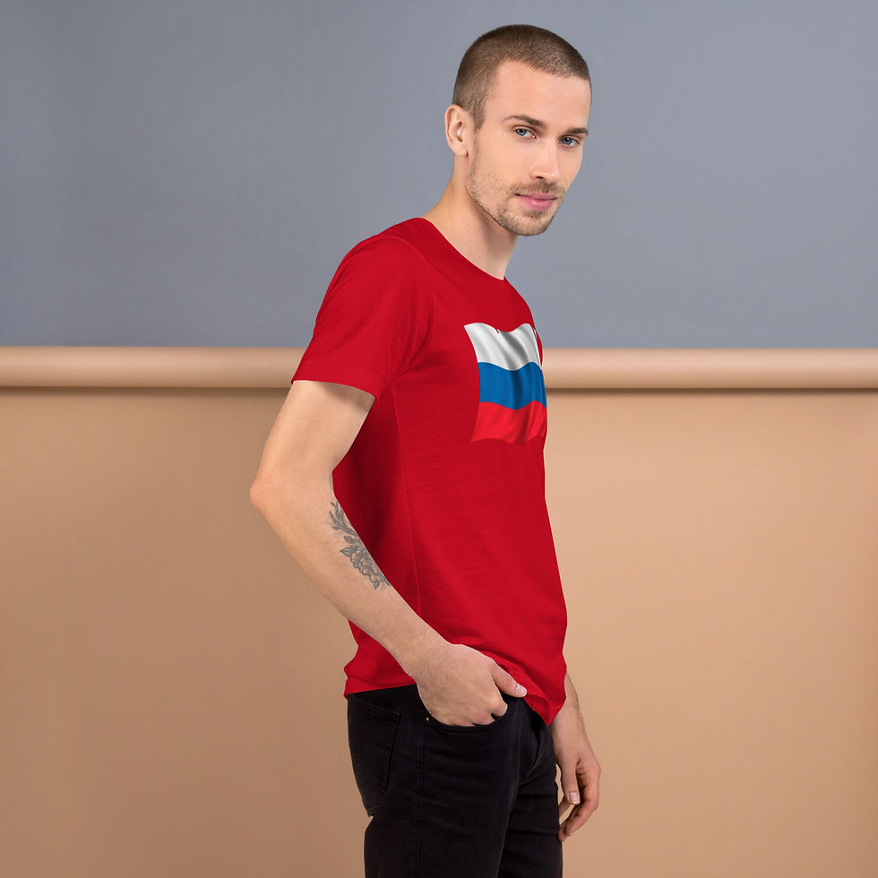 Miniatura: Russian MOB Unisex t-shirt