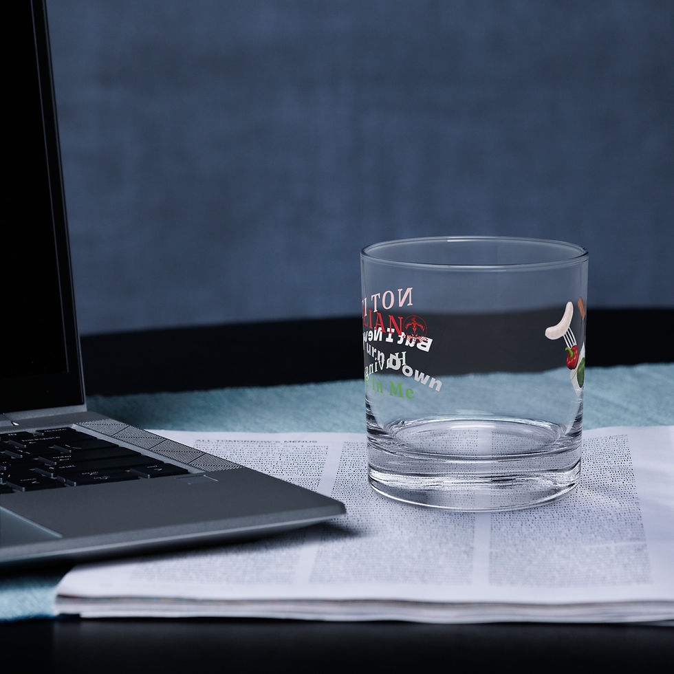 Miniatura: Italy In Me Rocks glass