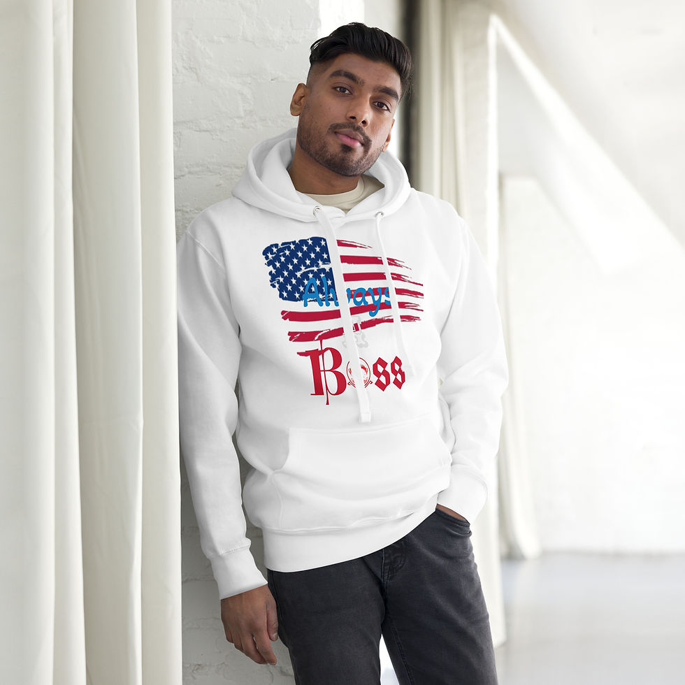 Miniature : USA Boss Unisex Hoodie