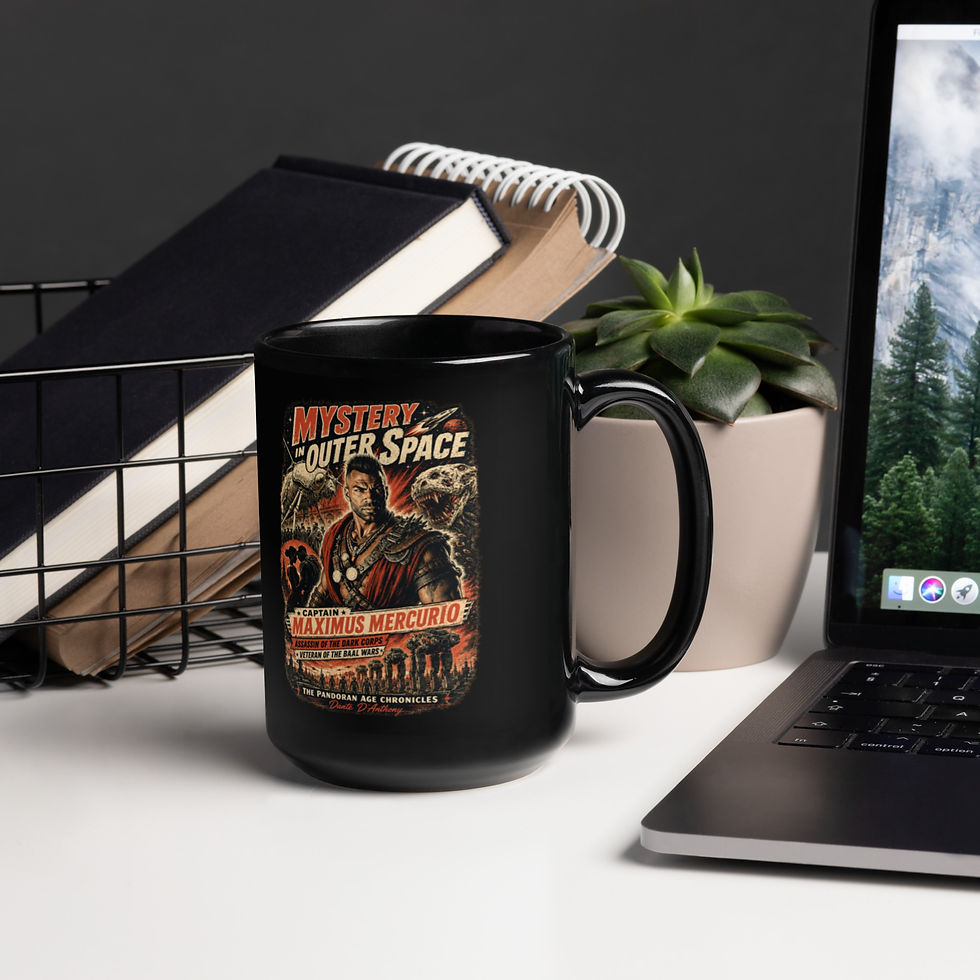 Miniature : Pandoran Mystery Black Glossy Mug