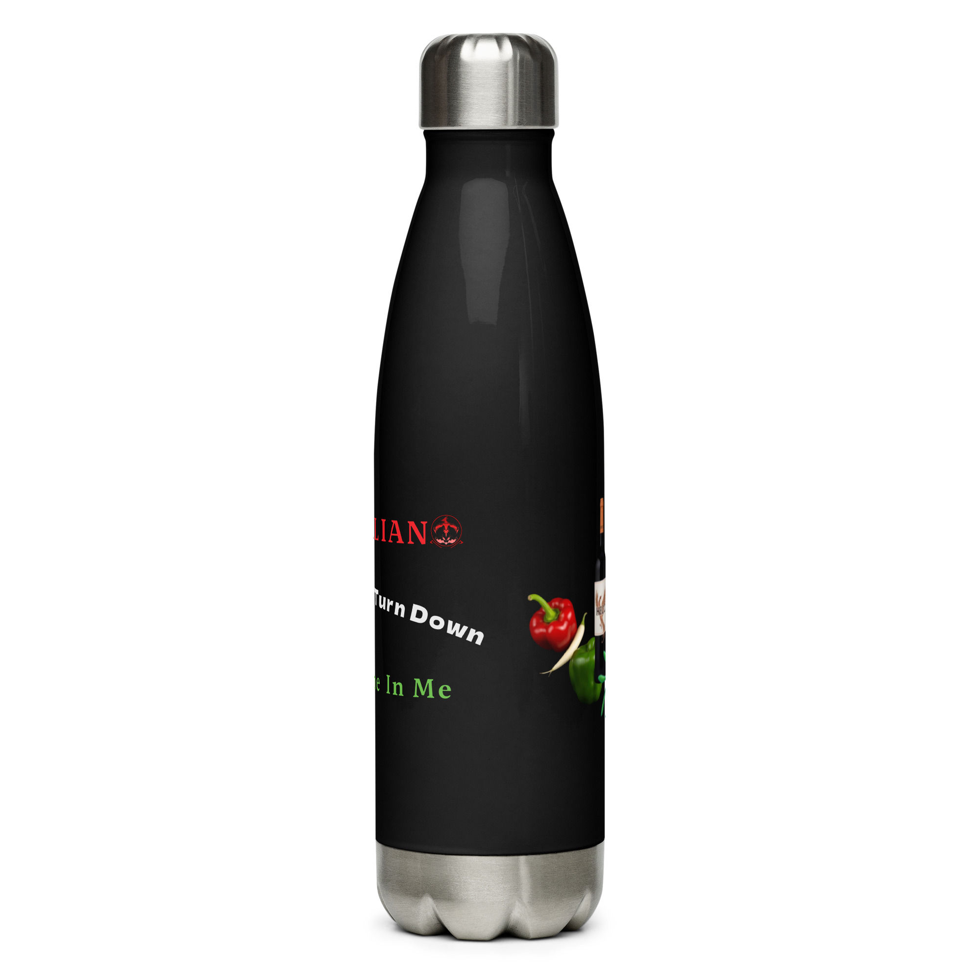 Italy In Me Stainless steel water bottle