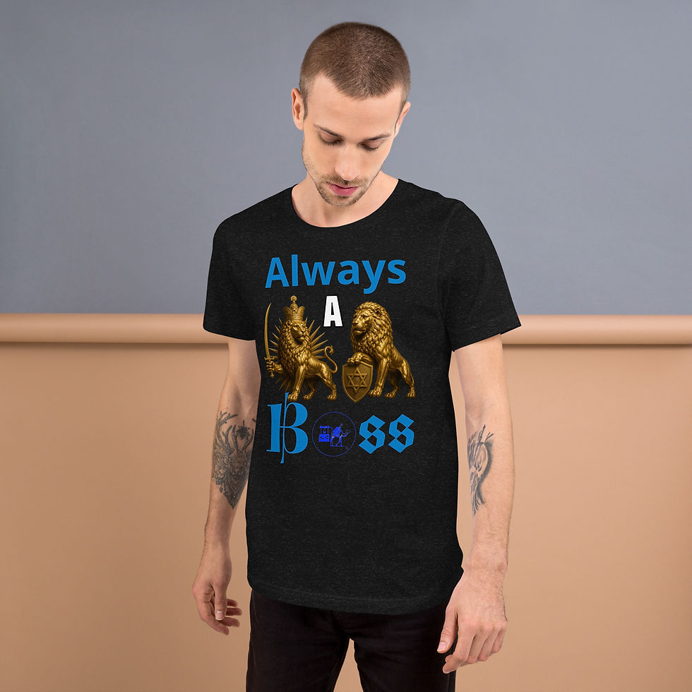 Thumbnail: Israel Iran Boss Unisex t-shirt