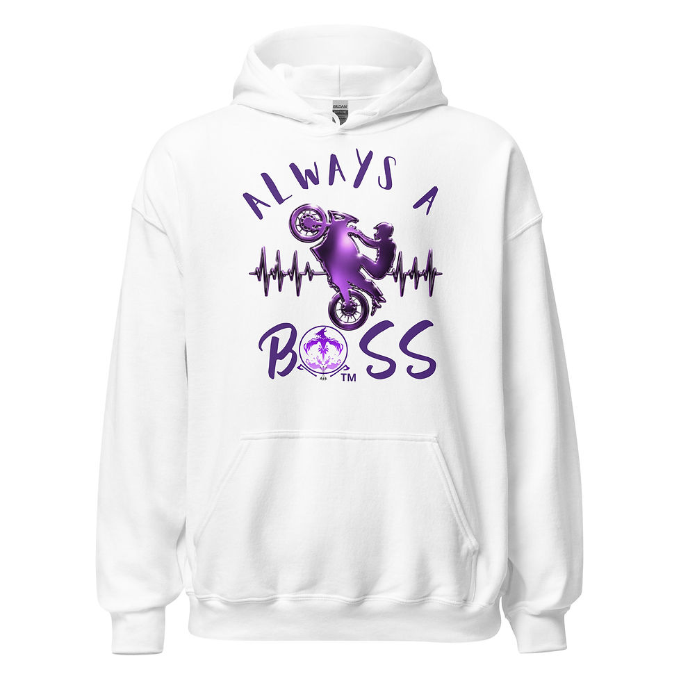 Thumbnail: Biker Boss Unisex Hoodie