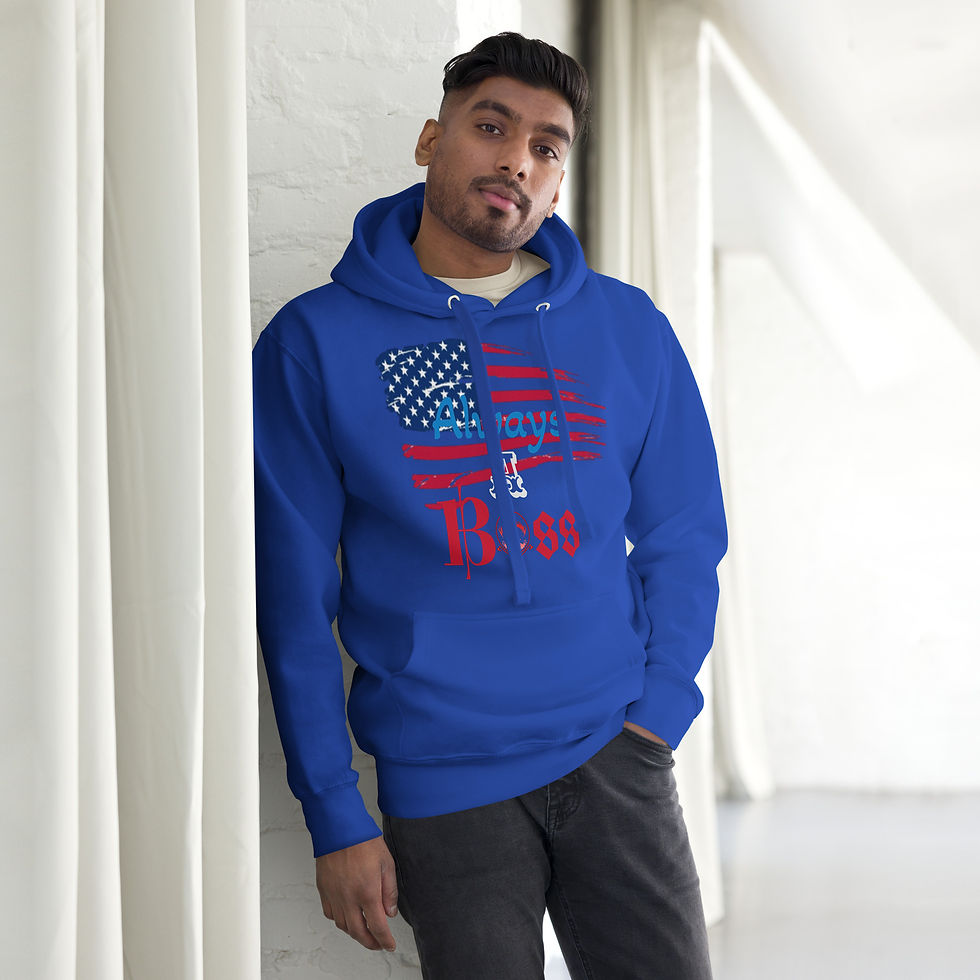 縮圖：USA Boss Unisex Hoodie
