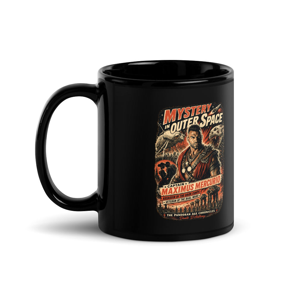 Miniature : Pandoran Mystery Black Glossy Mug