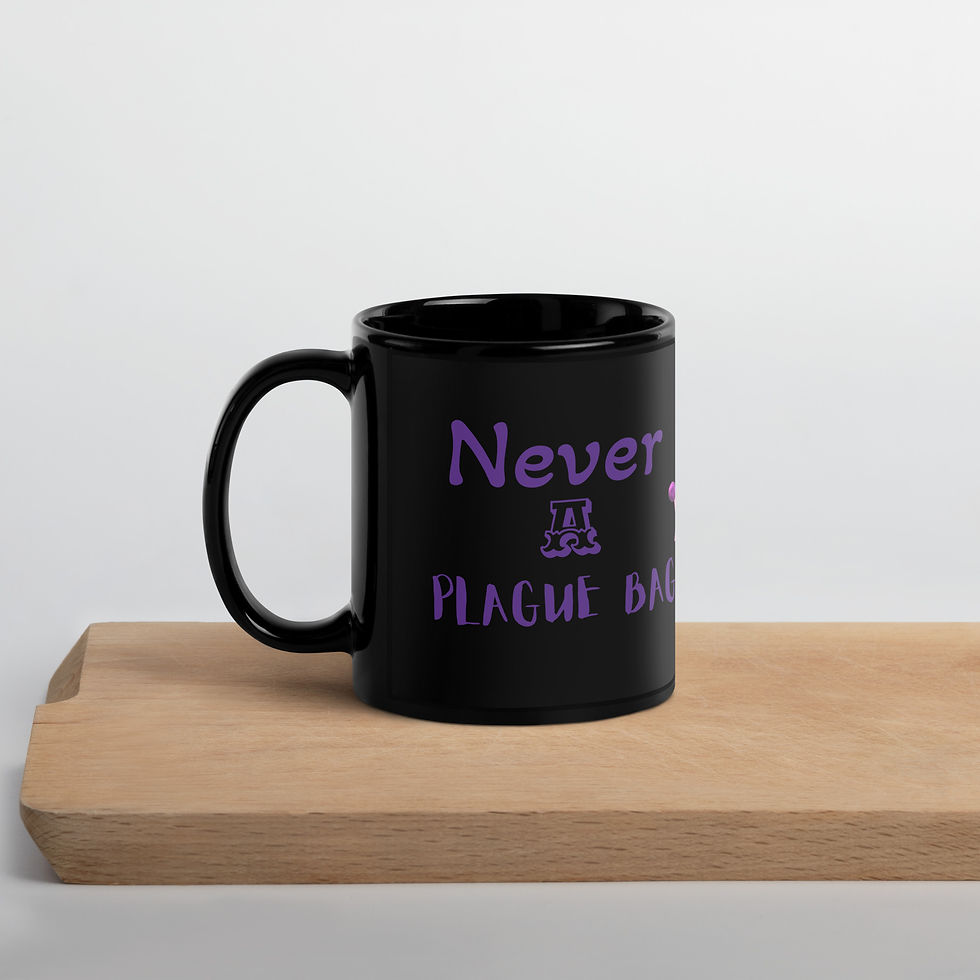 Miniatura: Queen Black Glossy Mug