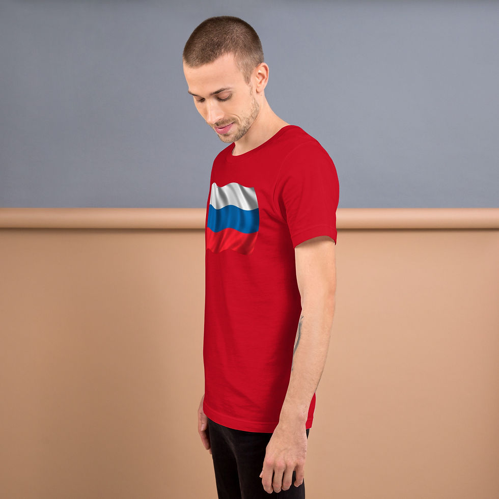 Miniatura: Russian MOB Unisex t-shirt