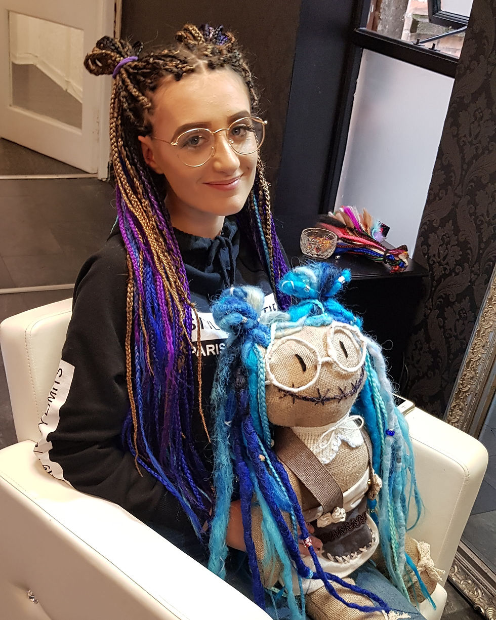 Thumbnail: Dread Doll Decorative Unique Dreadlocks Ragdoll