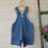 Thumbnail: Vintage Oshkosh Denim Shortalls, 4/5Y.