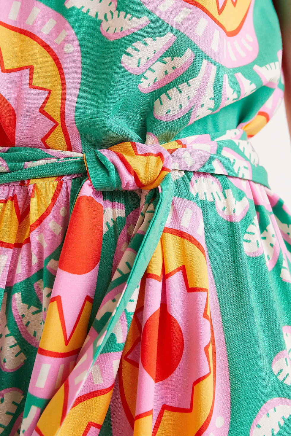 Miniature : COMPANIA FANTASTICA - Robe midi imprimée Curitiba