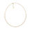 Miniature : Collier HABAHA - fin perles oxyde de zirconium blanc