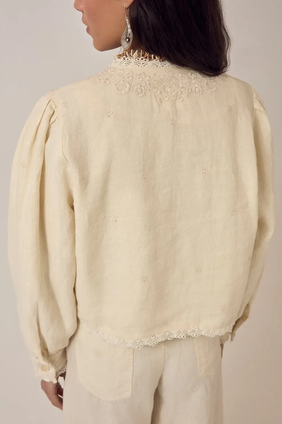 Thumbnail: Maison Hotel - OTELO JACKET Linen Solstice