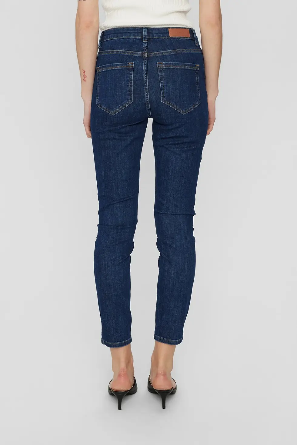 Miniature : NUMPH - NUSIDNEY CROPPED DARK BLUE - Dark Blue Denim