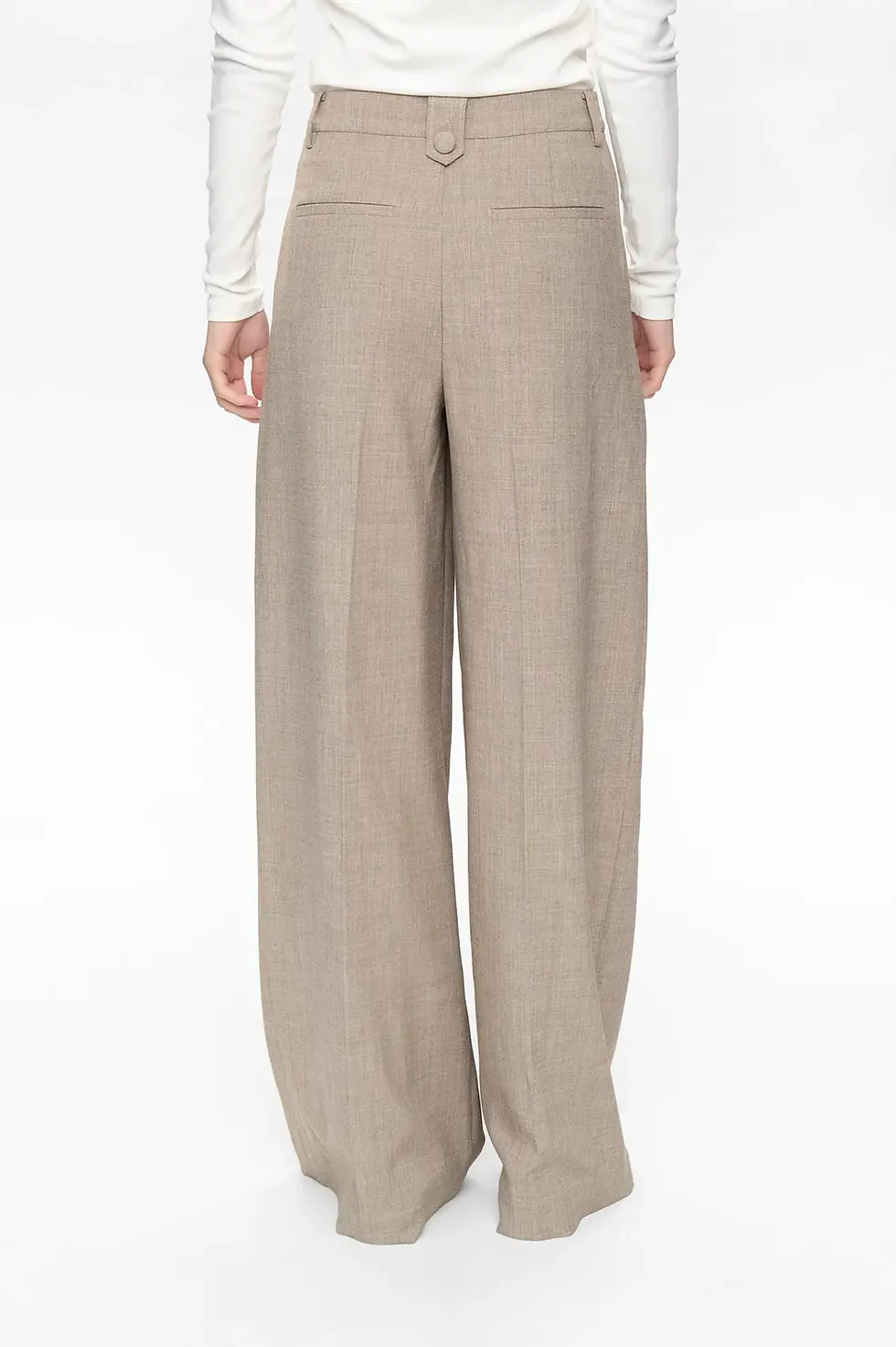 Miniature : NÜMPH - NUMELONA PANTS - Dark Sand Melange