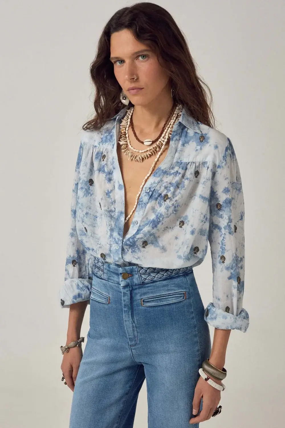 Maison Hotel - RANI SHIRT Mineral Zafiro