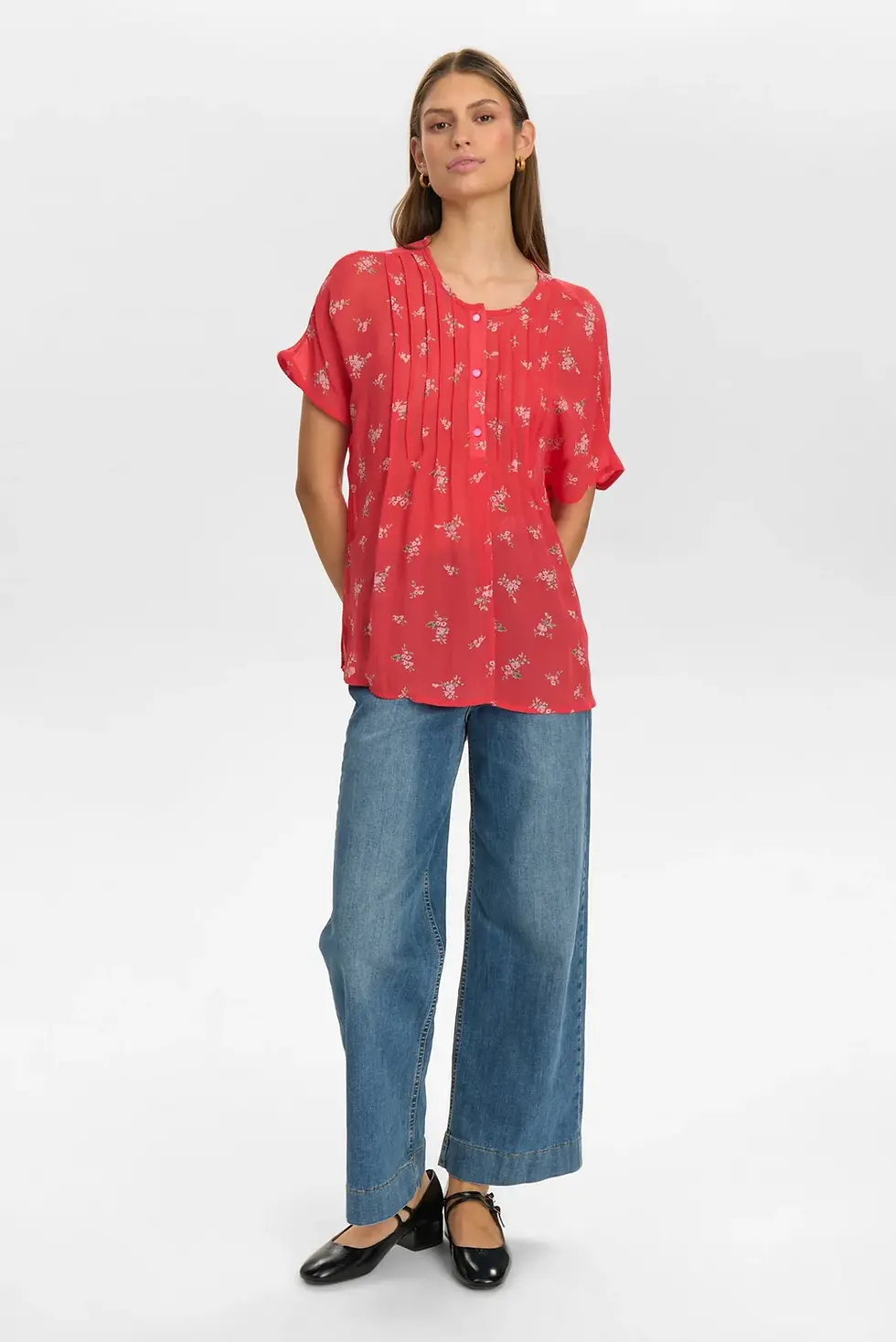 Miniature : NUMPH - NUFELICITY BLOUSE - Geranium