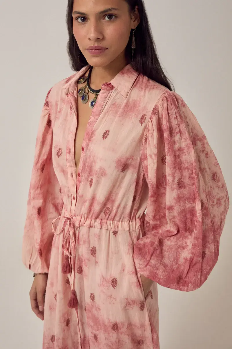 Miniature : Maison Hotel - FREYA DRESS Mineral Granate