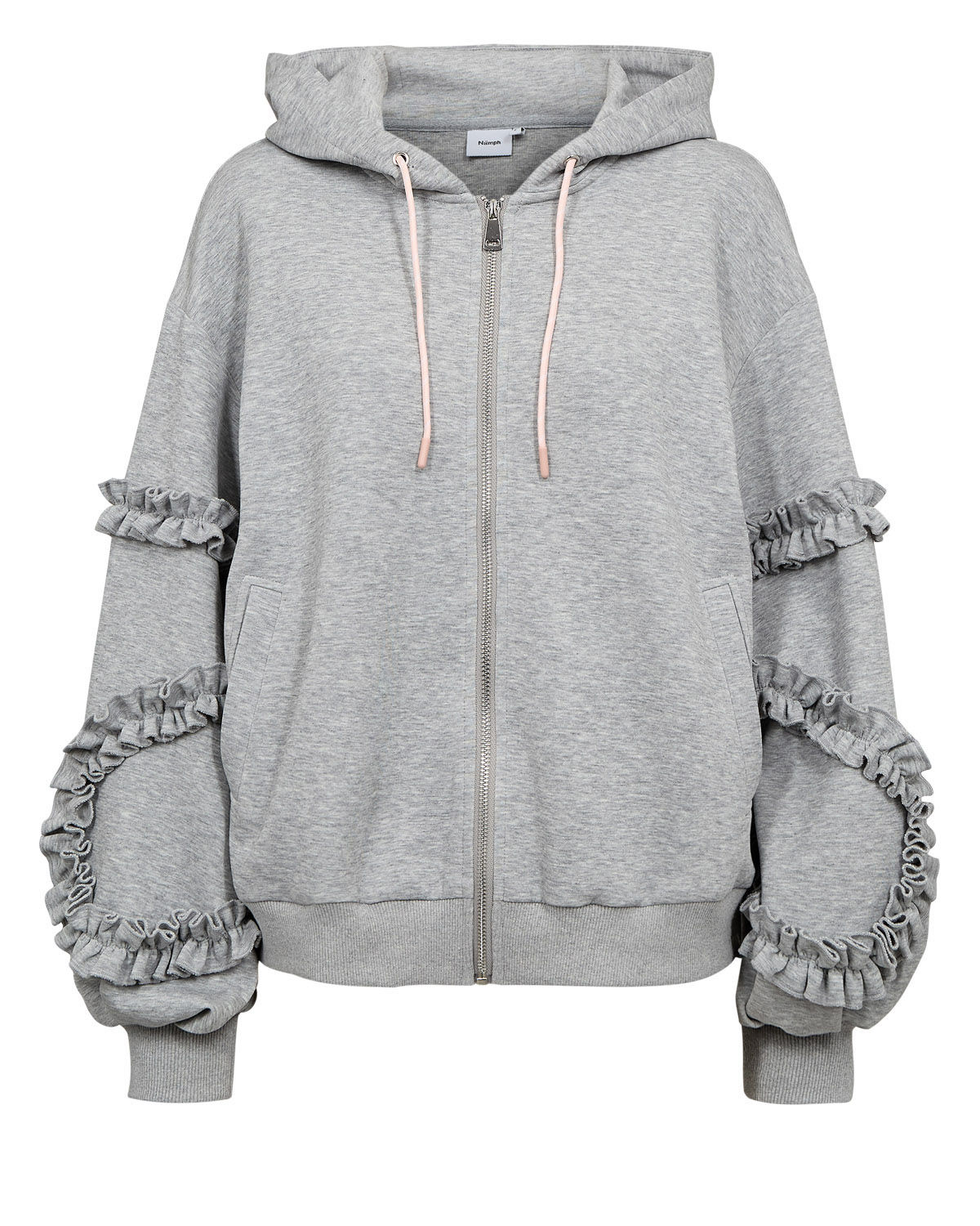 NÜMPH - NUSABBY ZIPPER HOODIE