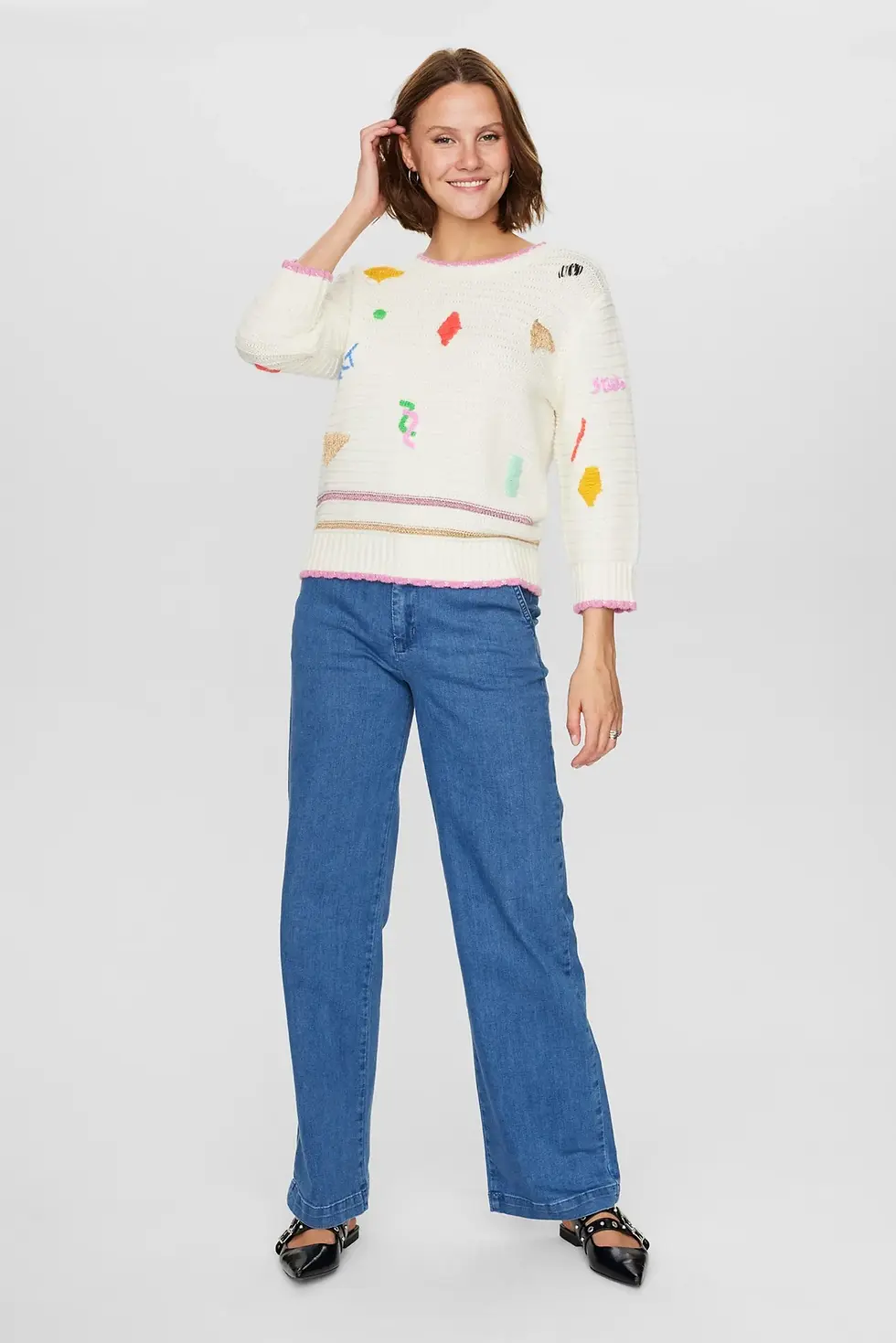 Thumbnail: NUMPH - NUARTSY PULLOVER - Sandshell Melange