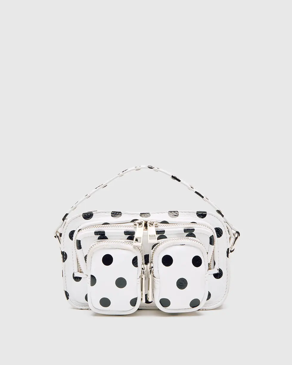 Thumbnail: SAC Núnoo - Helena Polka White/Black