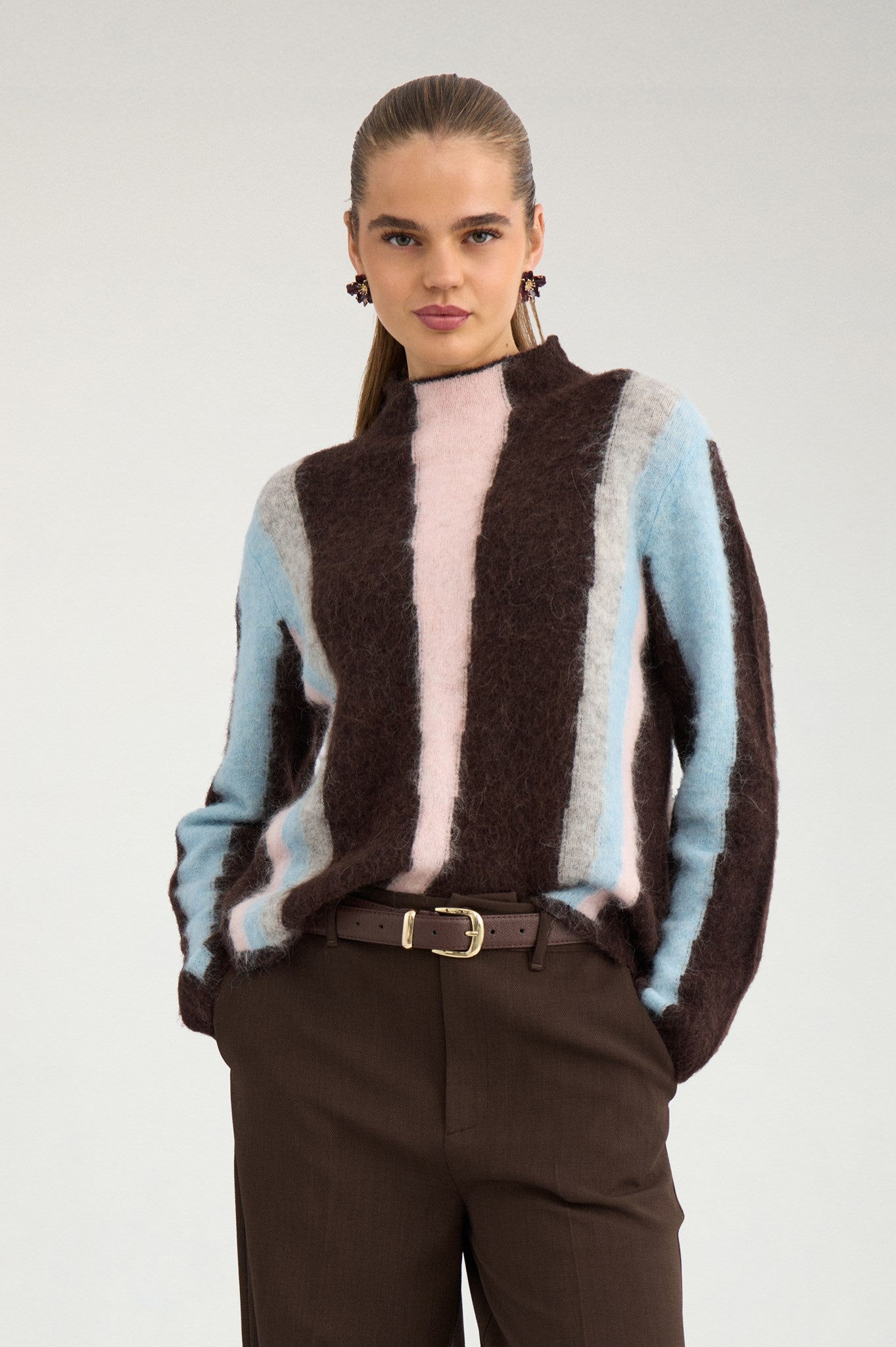 NÜMPH - NURIETTE SIMMA PULLOVER - Forget Me Not