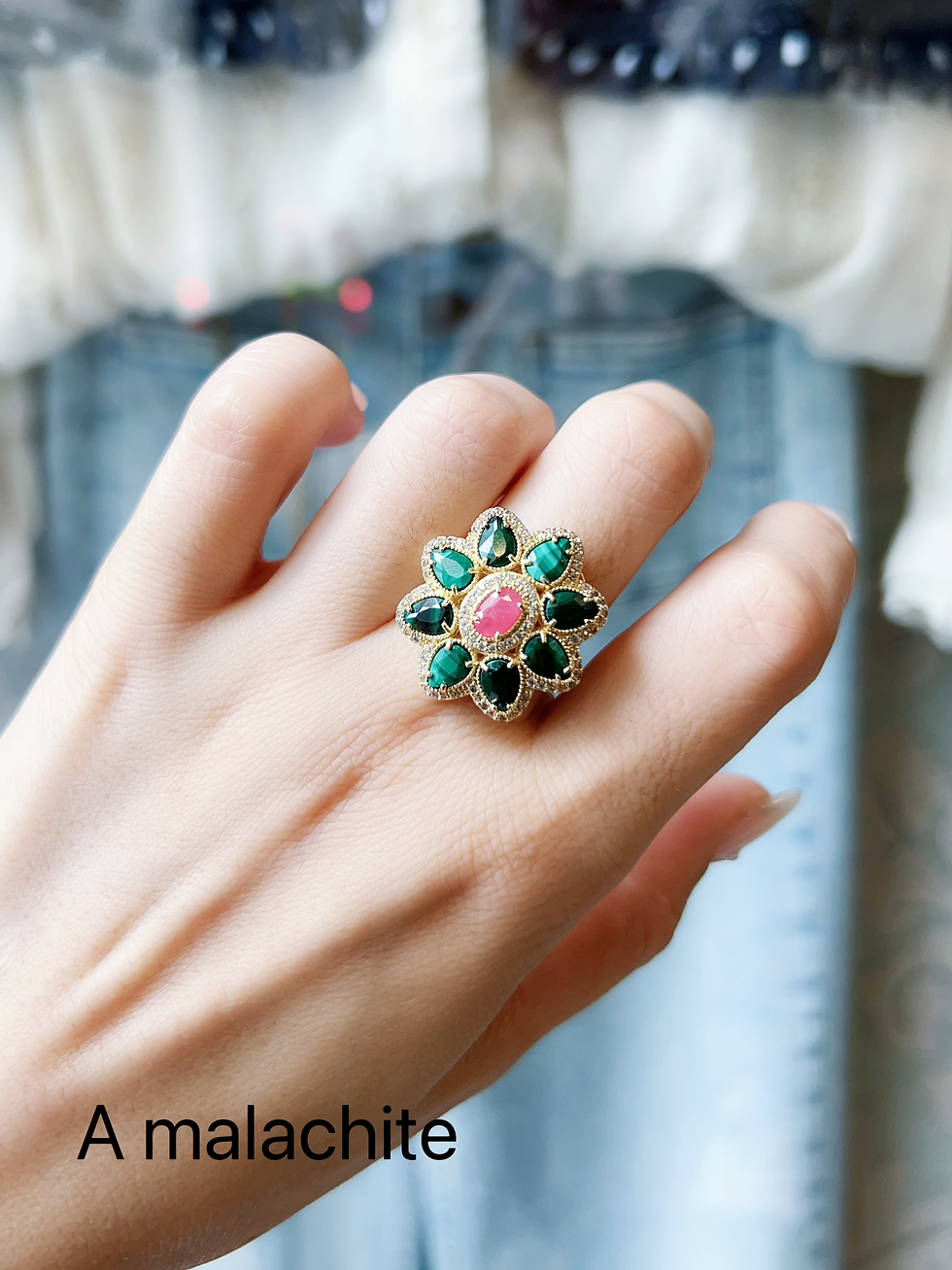 Miniature : Bague HABAHA - Fleur Précieuse