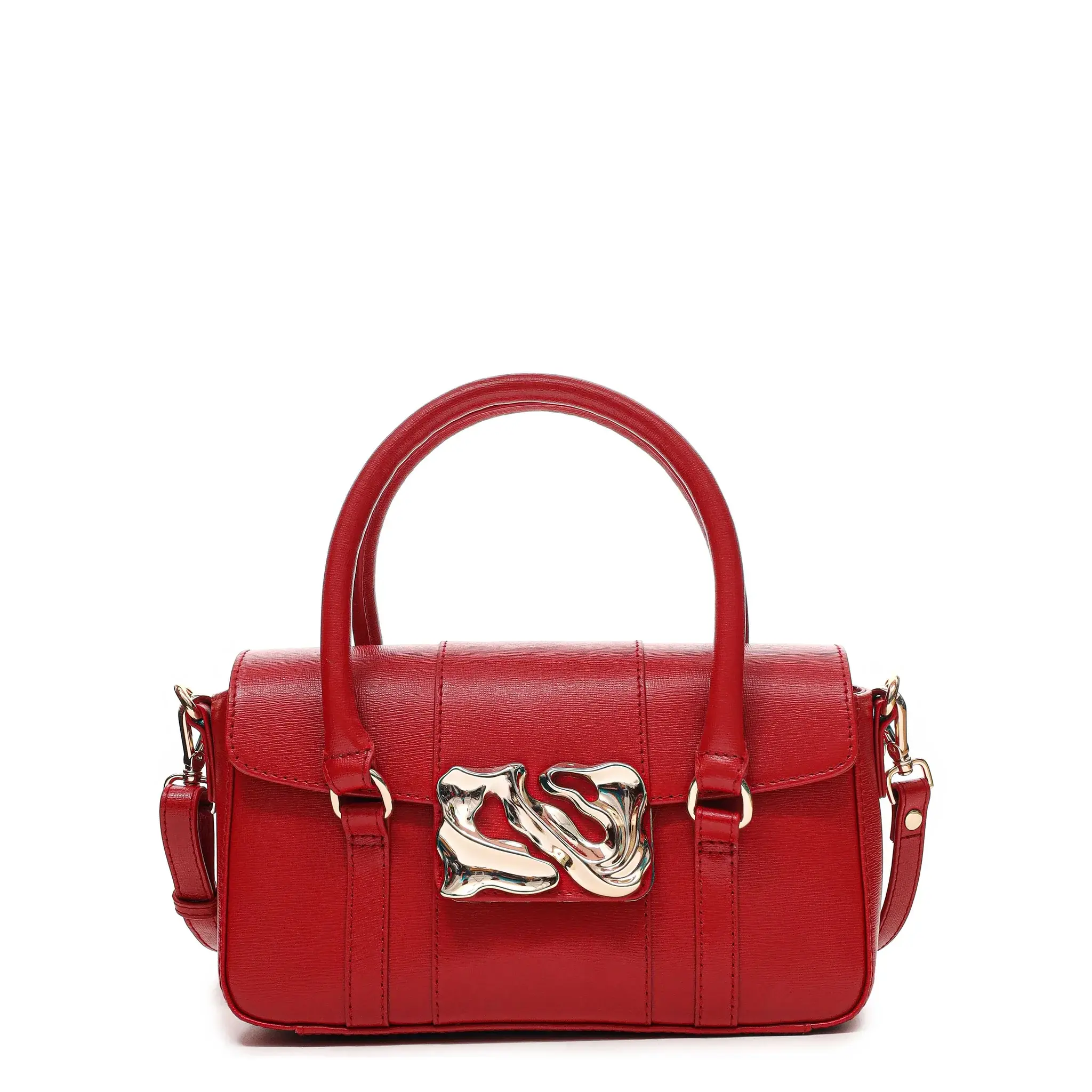 SAC Núnoo - Small Maggie Icon Florence Bright Red w. Gold