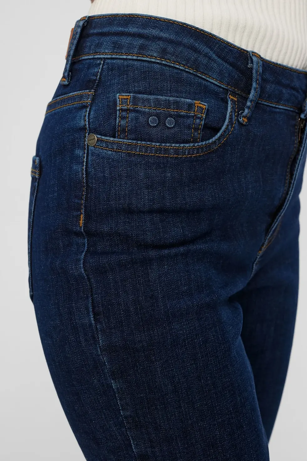 Miniature : NUMPH - NUSIDNEY CROPPED DARK BLUE - Dark Blue Denim