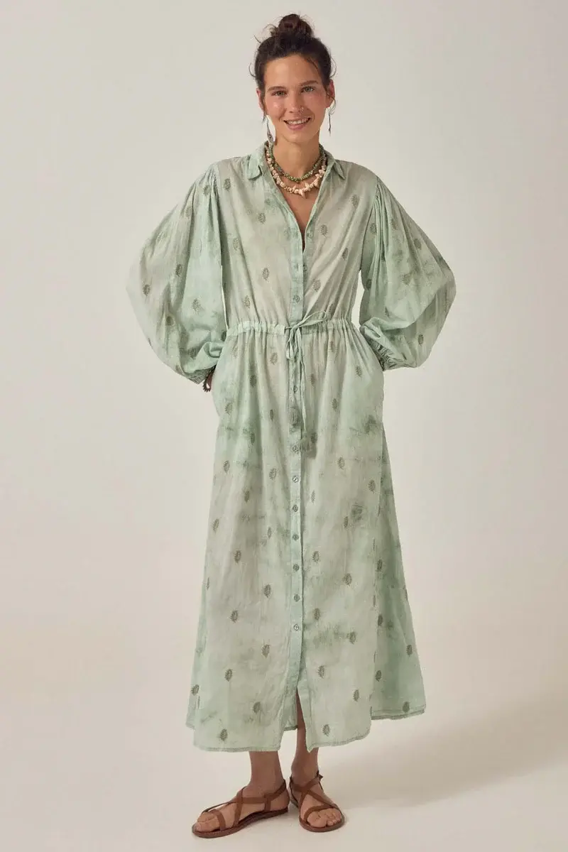 Miniature : Maison Hotel - FREYA DRESS Mineral Jade