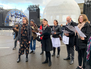 Announcing Voters' Broadcast - a transformative Election Year musical work by Lisa Bielawa