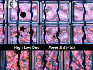 Sono Luminus releases High Low Duo's new album - Ravel & Bartók on September 24, 2021