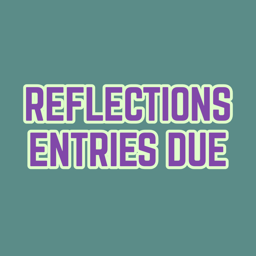 Reflections Art Contest Entries Due