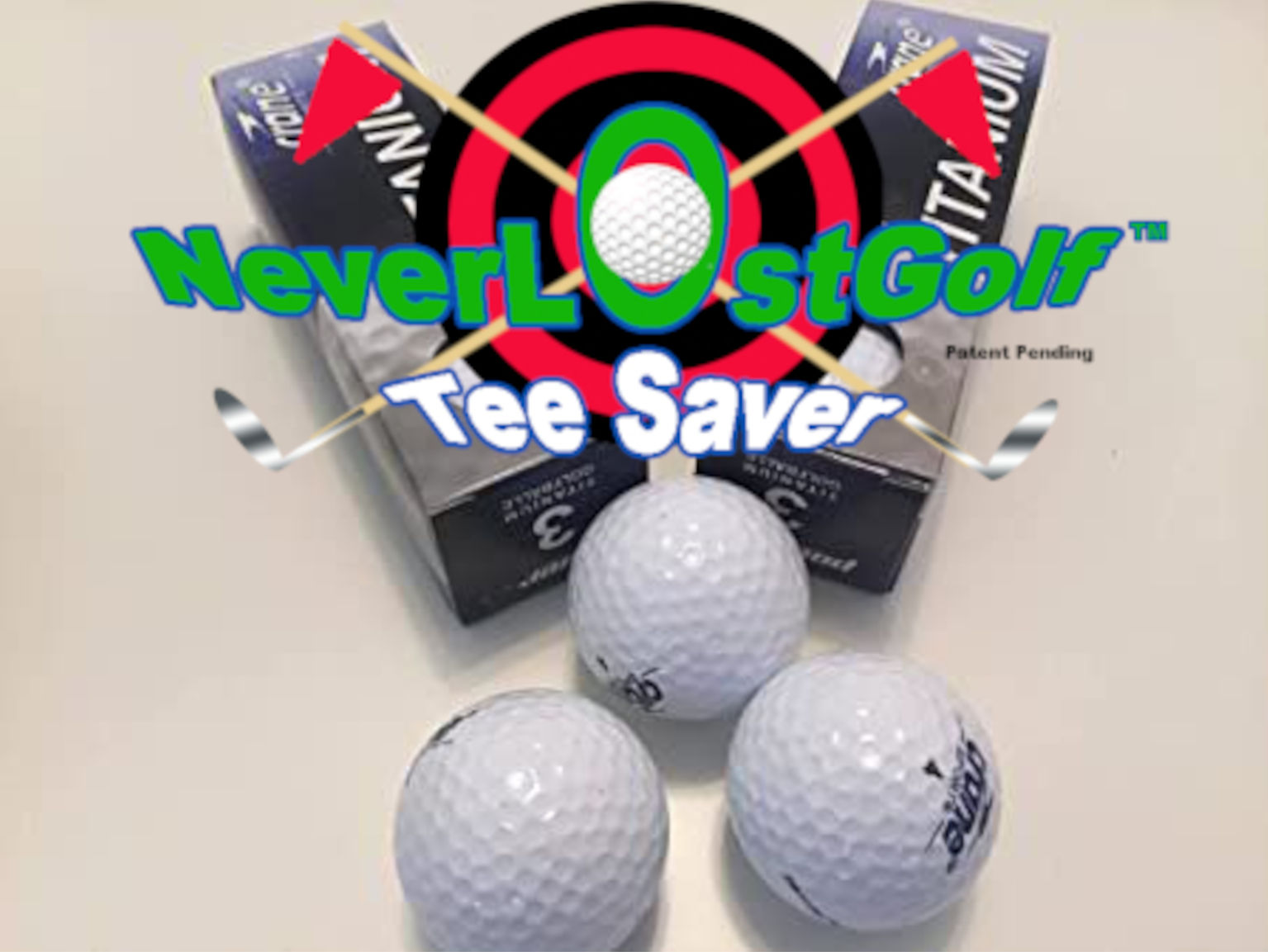 CRANE Titanium LongDrive Golf Balls (30-Pack)