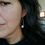 Thumbnail: Silver Earrings from the Globe collection 25 - matte silver finish