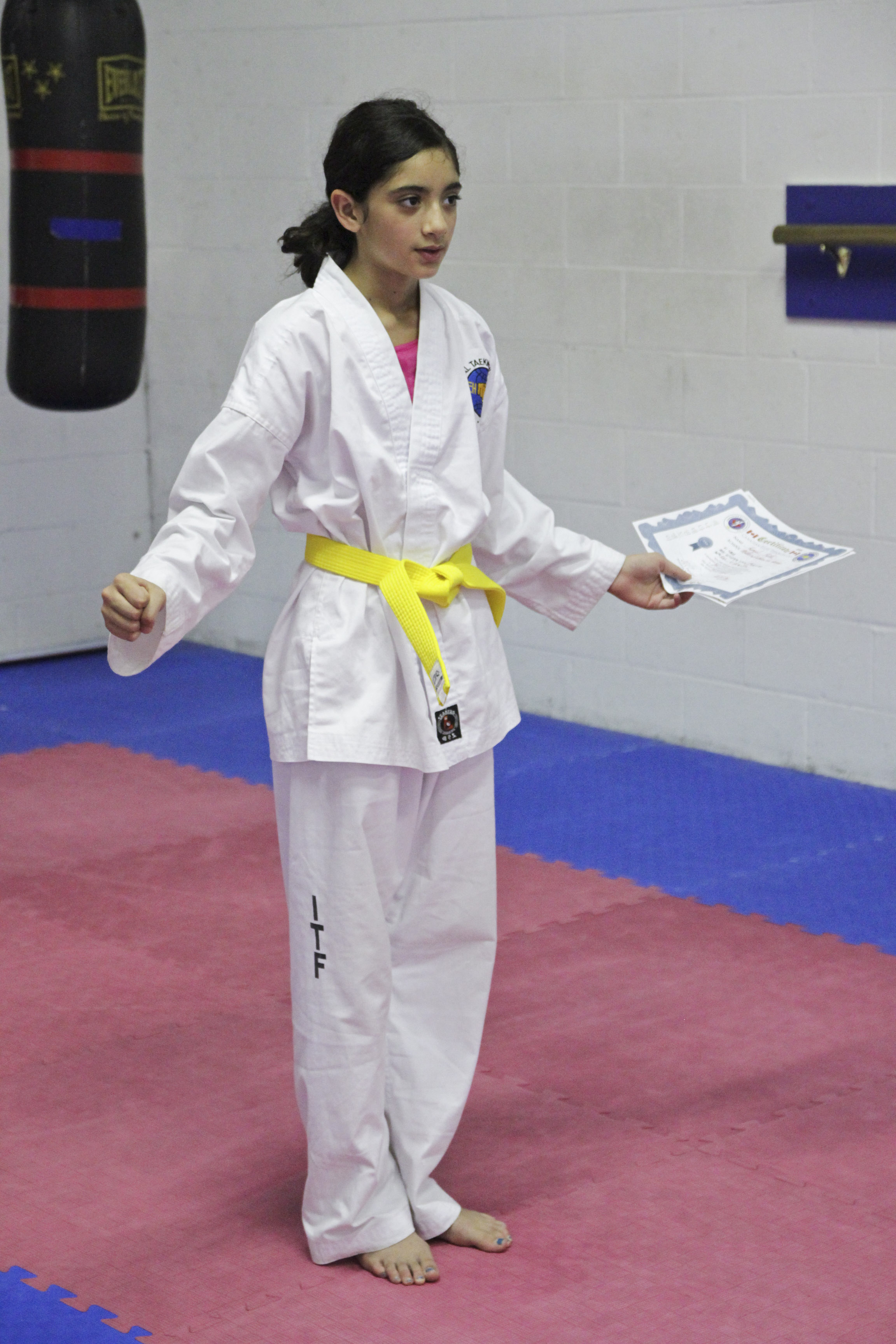 Komul Pattu - 8th Gup (Yellow Belt)