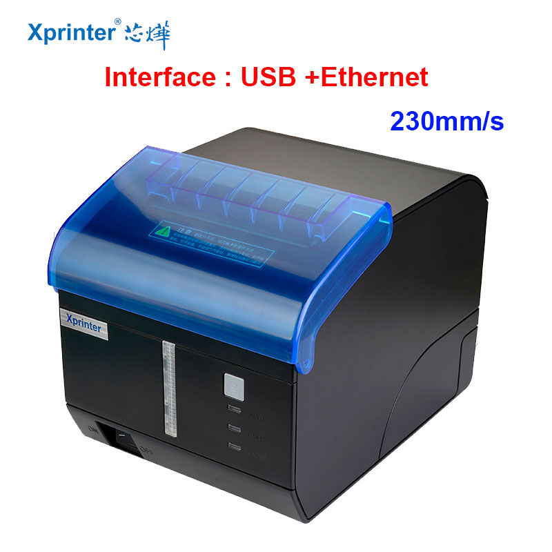 Thumbnail: Xprinter 80mm Auto-cutter Thermal Receipt/Bill Printer 200MM/S POS With Usb/Ethe