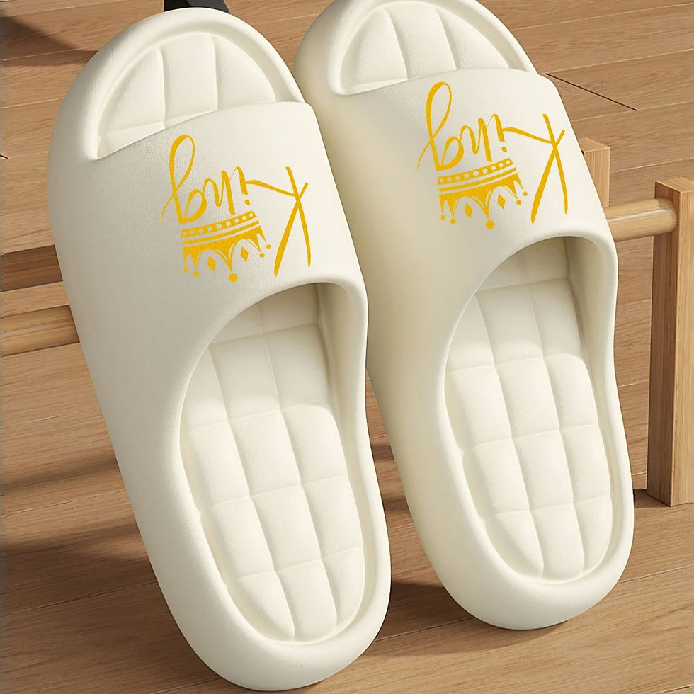 Thumbnail: New Casual Innovative Design King Unisex Eva Soft-Soled Lightweight Home Slipper