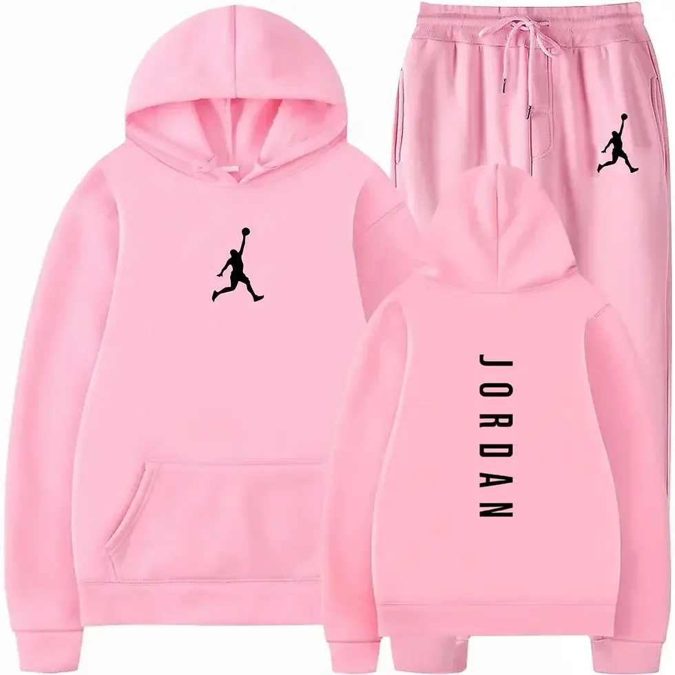 Miniatura: Men's 2026 high-quality sportswear sweatshirt + sweatpants fashionable sportswea