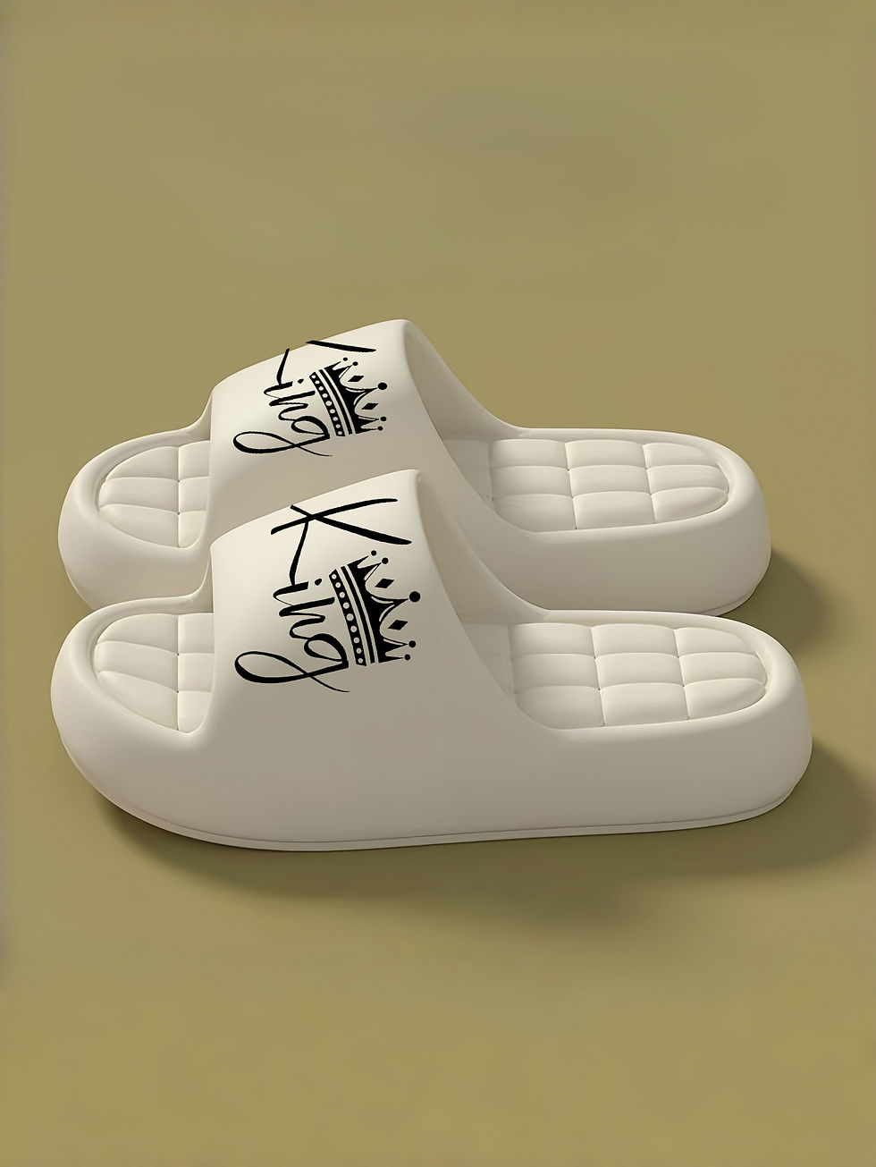 Thumbnail: New Casual Innovative Design King Unisex Eva Soft-Soled Lightweight Home Slipper
